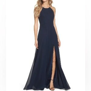 Jenny Yoo A line halter gown